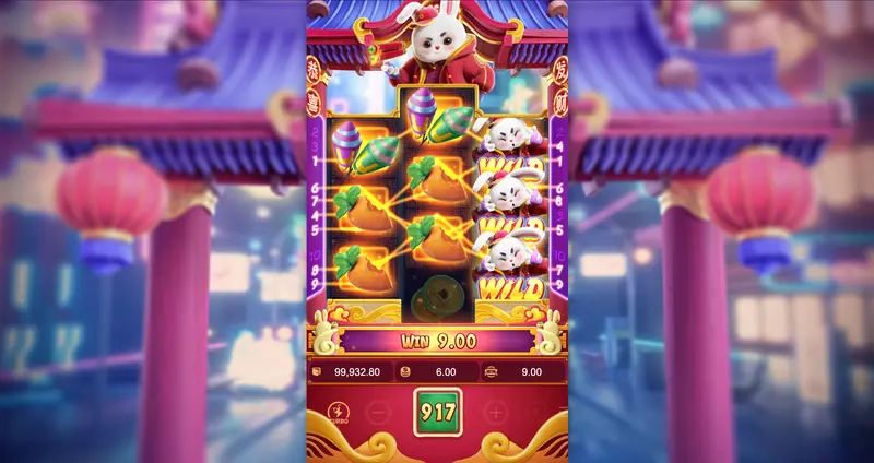 Fortune Rabbit prêmio máximo — multiplicador x5000 atingido